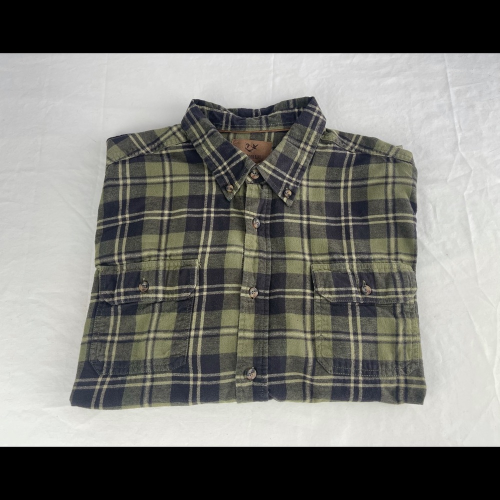 Men’s 2X Outdoor Life Long Sleeve Flannel Shirt
